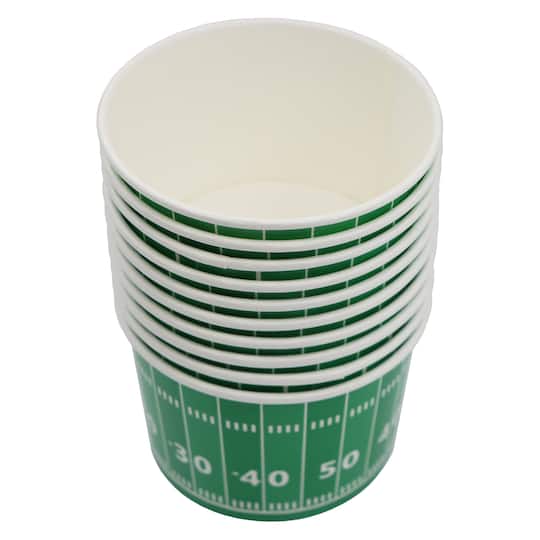 8oz. Football Field Snack Cups, 10ct. by Celebrate It™